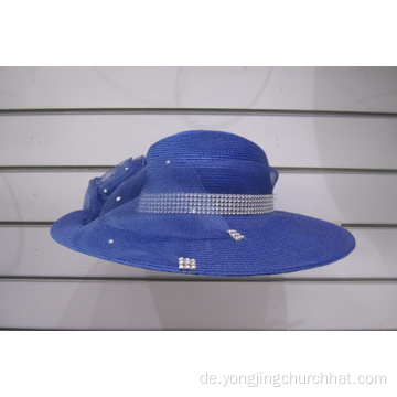 Mode Damen Poly Braid Church Dress Hüte